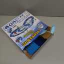 Track Car Toys, 269 PCS Racing Tracks Toy, Create A Frozen World Race Road, Flexible Tracks Playset & 2 PCS Cool Race Cars, Toddler Toys Birthday Gifts for Age 3 4 5 6 Year Old Boys Girls (Blue)