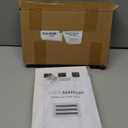 10x6 White Modern AC Vent Cover, Aluminum Three-Linear Slot Diffuser, Low Noise Decorative Air Vent for Home, Easy Install Wall/ Ceiling/ Floor, Adjustable Airflow, Filterless Design