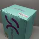 Dual Layer 4 Inch Memory Foam Mattress Topper Queen - 2 Inch Gel Memory Foam and 2 Inch Pillow Top Mattress Pad, 7-Zone Egg Crate Mattress Topper (White)