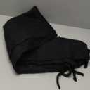 Women Chunky Scarf, Soft Warm Winter Scarf for Cold Weather, Christmas Blanket Scarves Pashmina Shawl Wrap (Black)