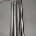 Songtec Towel Rack Stand for Bathroom, 2-Tier Towel Holder Stand for Bath Towels Max to 68”, Practical Shelf on Top