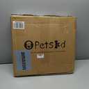 Petskd Top-Expandable Pet Carrier with Wheels 18x11x11 Inches Delta American United Airline Approved, Soft-Sided Carrier for Small Cats Dogs with Locking Safety Zippers and Anti-Scratch Mesh(Black)