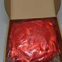 118 Inch Large Christmas Tree Topper Bow Satin Extra Large Farmhouse Bow Ornament for Xmas Home Wedding Party Supplies Decoration (Red)