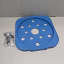 Movable Gas Cylinder Stand with Wheels Sturdy Propane Tank Base for Easy Mobility Reinforced Construction for Kitchen Outdoor Use for Cylinders