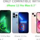 Christmas Lights Case Compatible with iPhone 13 Pro Max, Christmas Holiday Case for iPhone 13 Pro Max, Cool Cute TPU Bumper Phone Case Cover