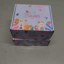 2 x Easter Basket Stuffers - 24Pack Easter Bunny Toys with Realistic Bunny Design for Easter Egg Fillers, Party Decorations & Kids Gifts