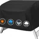 Table Top Grill Cover for Megamaster 2 Burner, Heavy Duty 600D Outdoor Waterproof Portable Tabletop Gas Grill Cover for Megamaster 2-Burner BBQ Accessories