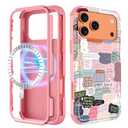 LISEVO for iPhone 17 Pro Max Case - Compatible with MagSafe Women Cute Girls Magnetic Protective Phone Cover Girly Unique Aesthetic Heavy Duty Shockproof Funda for iPhone 17 Pro Max Case