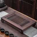 16 Inch Chinese Gongfu Bamboo Tea Tray with Water Storage for Kungfu Tea Set