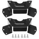 783-08510A-0637 783-08510A Black Deck Belt Cover - by Huthbrother, Compatible with MTD 34/42 CRZT, for Troy Bilt Cub Cadet Craftsman & More, Fits Model XT1-LT42, XT1-LT42 C, XT2-LX42, 2 Pack