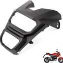 Mokuo Motorcycle Black ABS Bodywork Headlight Cover Fit For Honda Grom Msx125 SF 2016-2020 Fairings Kit Parts