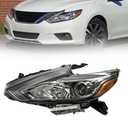 Headlight Assembly Compatible with 2016-2018 Nissan Altima (Passenger Right Side)