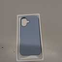 GONEZ Magnetic for iPhone 17 Case, Compatible with MagSafe, [Screen Protector + Camera Lens Protector], Liquid Silicone Anti-Scratch Shockproof Protective Phone Case 6.3 inch, Mist Blue