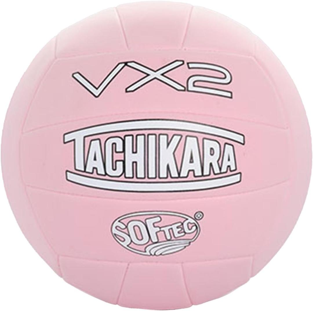 Tachikara VX2 Solid & Spark Volleyball (Pink)
