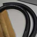 uxcell 25mm(1 Inch) ID Fuel Line Hose, 36mm OD 5ft Black Oil Hose for Small Engines