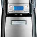 Hamilton Beach One Press Programmable Dispensing Drip Coffee Maker with 12 Cup Internal Brew Pot, Removable Water Reservoir, Black & Stainless Steel (48465)