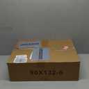 Fokitut 6 Pack Rectangle Tablecloth, 90x132 Inch, Stain Resistant and Wrinkle Polyester Table Cloth, Fabric Table Cover for Kitchen Dining, Wedding, Party, Holiday Dinner-White