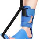 KTSAY Upgrade Plantar Fasciitis Night Splint & Relief Brace with Adjustable Straps - Support for Achilles Tendonitis, Heel Spur Pain, Day & Night Use