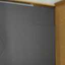 4FT Marquee Light Up Numbers 3, Easy to Assemble Black Marquee Number