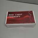 Red Light Therapy Pad for Body Back Knee Shoulder Hands Feet Portable 660nm 850nm Home Use 3 Chips in 1 Infrared Light Heating Wrap Belt Gift for Women Men (Corded)