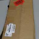 Floating Bookshelves for Wall, Rustic Wood Hanging Wall Bookshelf, Upside Down Book Shelf and Wall Mounted Bookshelves for Home Decor in Bedroom, Living Room, Black 2 Pack (16.5 in)