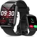 Tensky Smart Watch for Men/Women, 1.85'' HD Activity Smartwatch for Android/iPhone/Samsung/(Bluetooth Call), Alexa Built-in, 100+ Sport Modes Fitness Digital Tracker, Sleep/Heart Rate/SpO2 Monitor