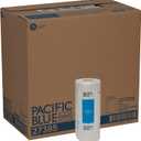 Georgia-Pacific Pacific Blue Select 2-Ply Perforated Roll Paper Towel, White, 85 Sheets Per Roll, 30 Rolls Per Case, 27385