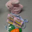 Tagitary Easter Plush Bunny Toys for Kids - Interactive Electronic Rabbit with Sounds, Wiggling Ears, Hopping Motion, Leash - Perfect for Easter, Christmas, or Birthday Gifts