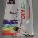 Ginkko Paint by Numbers Kit for Adults Beginner & Kids Ages 8-12 with Wooden Frame Easy Acrylic on Canvas 8x12 inch with Paints and Brushes, Cat Flower (Include Framed)