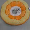ANWA Adjustable Cat Cone Collar Soft, Cute Cat Donut Collar After Surgery, Kitten Recovery Cones to Stop Licking