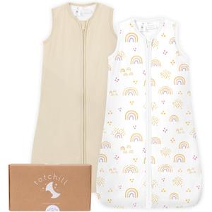 Baby Sleep Sack, 1.0 TOG Cozy Wearable Blanket, Soft Sleeping Bag with Zipper, Toddler Sleep Sack XL