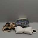 Dog Car Seat for Small Dogs, Portable Center Console Dog Car Seat, Pet Booster Seats with Safety Belt and Soft Cushion, Pet CarSeat for Dogs and Cats Under 15 lbs,Black