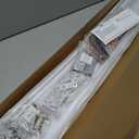 FELIDESIGN Curtain Track, Ceiling Curtain Track for Room Divider, Ceiling Mount Rail Set with Roller Hooks, White, 18ft - 24ft