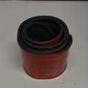 SINGARO Car Rear Bumper Protector, 41inch x3.5inch Car/SUV Universal Rubber Anti-Scratch Trunk Exterior AccessoriesBlack