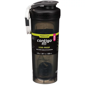 Contigo Fit Leak-Proof Shake & Go Mixer Bottle 28 oz Sake Color