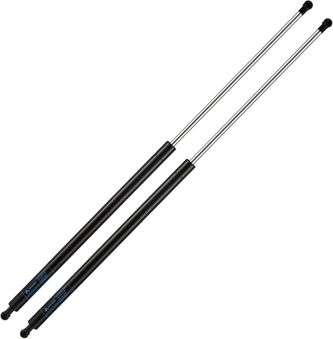 ARANA 32 inch 200LB Gas Struts Spring Shocks ST320M200S10 32" 200lb Lift Support for Snowmobile Trailer Truck Tonneau Cover Floor Hatch Bed Cover RV Storage Door, Set of 2