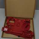 No Pull Dog Harness, Puppy Vest with Front Clip for Small Medium Large Sized Dog(Burgundy Red, XL) (XL(Neck:24.8-38.6", Chest:29.1-45.3"))