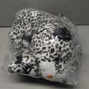 MaoGoLan 47” Snow Leopard Stuffed Animal for Kids Girls - Giant Stuffed Leopard Cheetah Plush Toy Big Large Tiger Safari Stuffy, Mothers Day Valentines Birthday Gifts Baby Shower Party Decor