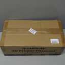 RAMBERY White Black PLA+ 3D Printer Filament Bundle 4KG Toughness Upgraded 1.75MM 3D Printing Filament Fit Most FDM Printers, Black x 2 Spools & White x 2 Spools