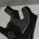 Fleece Dog Coat for Small Medium Dog,Pullover Pajamas Jumpsuit Bodysuit Puppy Coats with Legs, Pet Windproof Warm Cold Weather Jacket Full Body Vest Cozy Snowsuit Outfit Clothes (Black, XS)