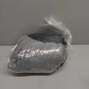 INVENHO Small Dog Bed Washable Orthopedic Calming Warming Durable Pet Bed with Anti-Slip Bottom (S (20"x19"x6"), Black)