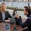 Magnetic Ball Fidget Toy, Adult Fidget Toys, Magnet Balls Can Replace Ferrite Putty, Office Desktop Decoration, Stress Relief, Anti Anxiety Magnetic Balls,Executive Desk Toys (30 Pcs Black)