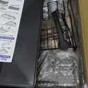 7 code Large Dish Drying Rack for Kitchen Counter, Detachable Large Capacity Dish Drainer Organizer, 2-Tier Dish Racks with Utensil Holder, Black