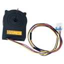 EAU63923602 Refrigerator Condenser Fan Motor Compatible with LG Fridge Refrigerator Cooling Fan Motor Assembly Replaces ODM-001F-4B DC 12V 1A for Fridge Radiator Freezer Freezing Fans