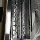 Mueller UltraToast Full Stainless Steel Toaster 4 Slice, Long Extra-Wide Slots for Bagels and Waffles, 6 Browning Levels, LED Display, Cancel/Defrost/Reheat Functions & Removable Tray, Kitchen Gadgets