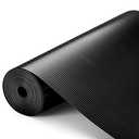 Glotoch Shelf Liner 17.5" x 30 ft. - Non Adhesive Refrigerator, Kitchen, Drawer Liners, Waterproof and Durable Fridge Table Place Mats for Cupboard, Cabinet, Drawer Liner, Black
