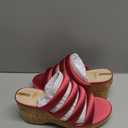 Sam Edelman Women's Yuki Wedge Sandal Ultra Fuchsia 8 Medium
