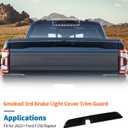 JeCar Smoked Third Brake Light Cover Trim Guard for 2021+ Ford F150 Raptor