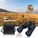 30x50 High Powered Binoculars for Adults, Waterproof Compact Binoculars with Low Light Vision for Bird Watching Hunting Football Games Travel Stargazing Cruise, Christmas Birthday Gifts for Men