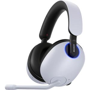 Sony INZONE H9 Gaming Headset, Wireless Noise Canceling Bluetooth Headset With Microphone, 360 Spatial Sound, For PC and PS5 (WH-G900N), White
